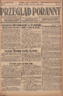 Przegląd Poranny: pismo niezależne i bezpartyjne 1922.02.26 R.2 Nr57