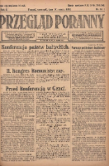 Przegląd Poranny: pismo niezależne i bezpartyjne 1922.03.30 R.2 Nr81