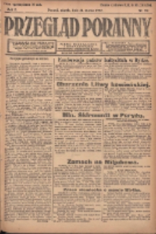 Przegląd Poranny: pismo niezależne i bezpartyjne 1922.03.31 R.2 Nr82