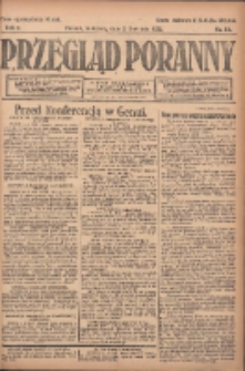 Przegląd Poranny: pismo niezależne i bezpartyjne 1922.04.02 R.2 Nr84