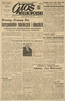 Głos Wielkopolski. 1950.05.08 R.6 nr126 Wyd.AB