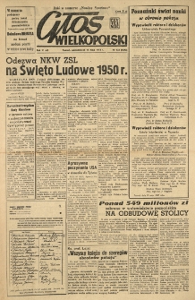 Głos Wielkopolski. 1950.05.15 R.6 nr133 Wyd.AB