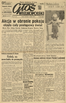 Głos Wielkopolski. 1950.06.04 R.6 nr152 Wyd.AB
