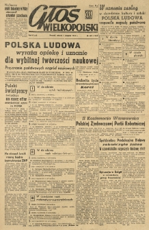 Głos Wielkopolski. 1950.08.01 R.6 nr209 Wyd.AB