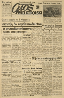 Głos Wielkopolski. 1950.08.13 R.6 nr221 Wyd.AB