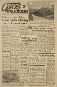 Głos Wielkopolski. 1950.08.27 R.6 nr235 Wyd.AB