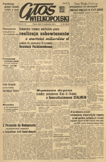 Głos Wielkopolski. 1950.10.13 R.6 nr282 Wyd.AB