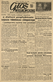 Głos Wielkopolski. 1950.10.15 R.6 nr284 Wyd.AB