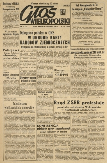 Głos Wielkopolski. 1950.10.22 R.6 nr291 Wyd.AB