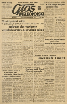 Głos Wielkopolski. 1950.10.28 R.6 nr297 Wyd.ABC