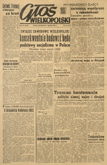 Głos Wielkopolski. 1950.01.09 R.6 nr8 Wyd.ABCD