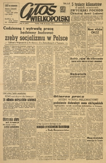 Głos Wielkopolski. 1950.01.11 R.6 nr10 Wyd.ABCD