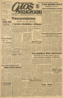Głos Wielkopolski. 1950.01.14 R.6 nr13 Wyd.ABCD