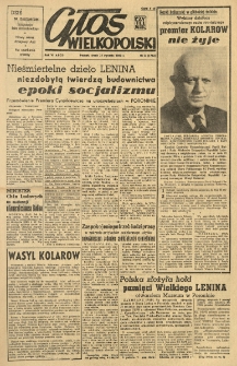 Głos Wielkopolski. 1950.01.25 R.6 nr24 Wyd.ABCD