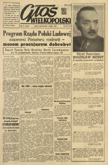 Głos Wielkopolski. 1950.02.06 R.6 nr36 Wyd.ABCD
