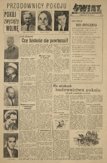 Nowy Świat. Tygodniowy dodatek Głosu Wielkopolskiego. 1950.11.19 R.1 nr4