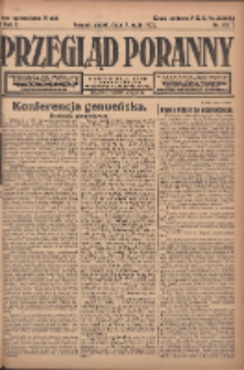 Przegląd Poranny: pismo niezależne i bezpartyjne 1922.05.05 R.2 Nr115