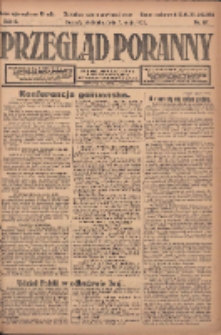 Przegląd Poranny: pismo niezależne i bezpartyjne 1922.05.07 R.2 Nr117