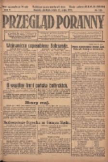 Przegląd Poranny: pismo niezależne i bezpartyjne 1922.05.21 R.2 Nr130