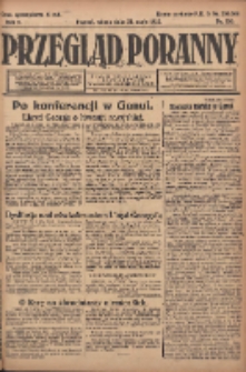 Przegląd Poranny: pismo niezależne i bezpartyjne 1922.05.27 R.2 Nr136