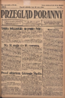 Przegląd Poranny: pismo niezależne i bezpartyjne 1922.05.28 R.2 Nr137