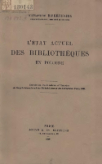 L'&eacute;tat actuel des biblioth&egrave;ques en Pologne