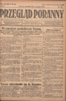 Przegląd Poranny: pismo niezależne i bezpartyjne 1922.06.01 R.2 Nr141