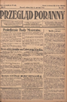 Przegląd Poranny: pismo niezależne i bezpartyjne 1922.06.03 R.2 Nr143