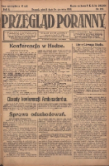 Przegląd Poranny: pismo niezależne i bezpartyjne 1922.06.16 R.2 Nr155