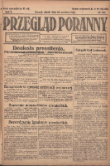 Przegląd Poranny: pismo niezależne i bezpartyjne 1922.06.23 R.2 Nr162
