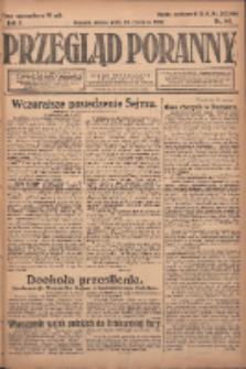 Przegląd Poranny: pismo niezależne i bezpartyjne 1922.06.24 R.2 Nr163