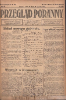 Przegląd Poranny: pismo niezależne i bezpartyjne 1922.06.29 R.2 Nr168
