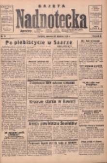 Gazeta Nadnotecka: bezpartyjne pismo codzienne 1935.01.17 R.15 Nr14