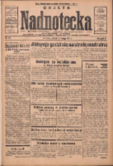 Gazeta Nadnotecka: bezpartyjne pismo codzienne 1935.02.22 R.15 Nr44