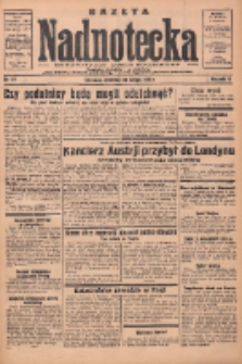 Gazeta Nadnotecka: bezpartyjne pismo codzienne 1935.02.28 R.15 Nr49