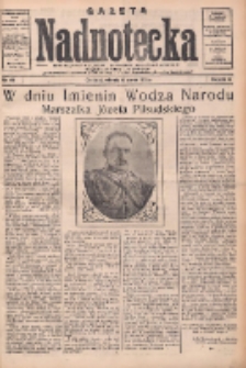 Gazeta Nadnotecka: bezpartyjne pismo codzienne 1935.03.19 R.15 Nr65