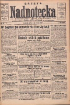 Gazeta Nadnotecka: bezpartyjne pismo codzienne 1935.03.28 R.15 Nr73