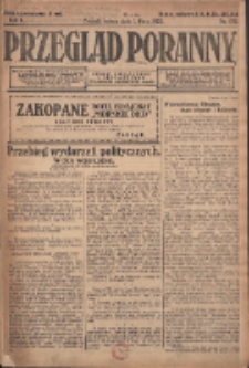 Przegląd Poranny: pismo niezależne i bezpartyjne 1922.07.01 R.2 Nr170