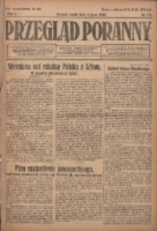 Przegląd Poranny: pismo niezależne i bezpartyjne 1922.07.05 R.2 Nr174