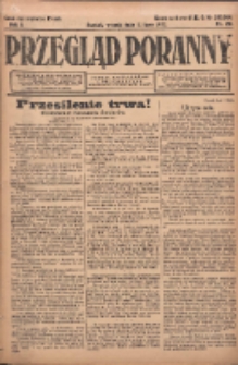 Przegląd Poranny: pismo niezależne i bezpartyjne 1922.07.11 R.2 Nr180
