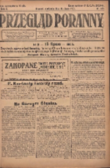 Przegląd Poranny: pismo niezależne i bezpartyjne 1922.07.16 R.2 Nr185