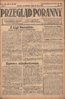 Przegląd Poranny: pismo niezależne i bezpartyjne 1922.07.24 R.2 Nr193