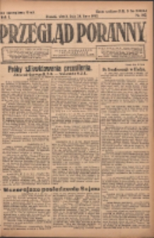 Przegląd Poranny: pismo niezależne i bezpartyjne 1922.07.28 R.2 Nr197