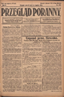 Przegląd Poranny: pismo niezależne i bezpartyjne 1922.08.04 R.2 Nr204