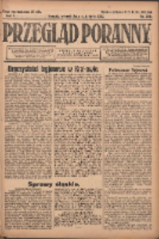 Przegląd Poranny: pismo niezależne i bezpartyjne 1922.08.08 R.2 Nr208