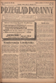 Przegląd Poranny: pismo niezależne i bezpartyjne 1922.08.09 R.2 Nr209