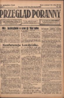 Przegląd Poranny: pismo niezależne i bezpartyjne 1922.08.12 R.2 Nr212