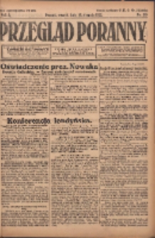 Przegląd Poranny: pismo niezależne i bezpartyjne 1922.08.15 R.2 Nr215