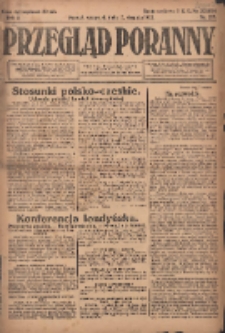 Przegląd Poranny: pismo niezależne i bezpartyjne 1922.08.17 R.2 Nr217