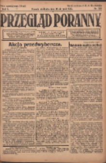 Przegląd Poranny: pismo niezależne i bezpartyjne 1922.08.20 R.2 Nr220